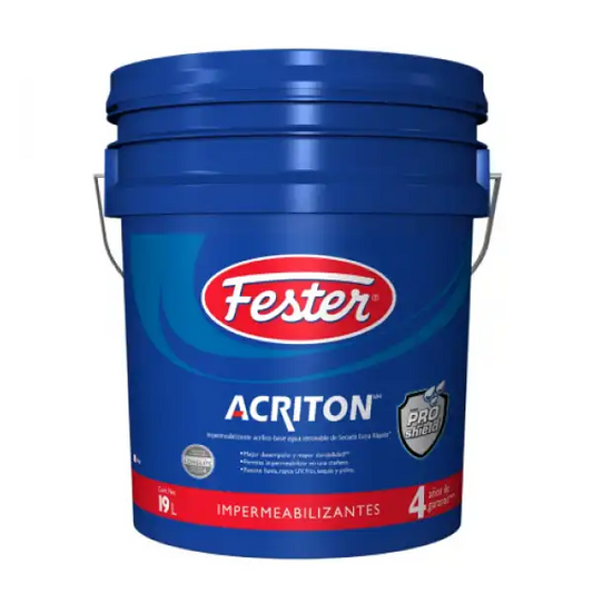 Fester Acriton 4 Años Blanco Cub 19 L Fester