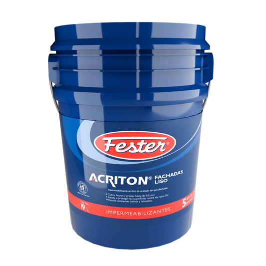 Fester Acriton Fachadas Liso Blanco Cub 19 L Fester