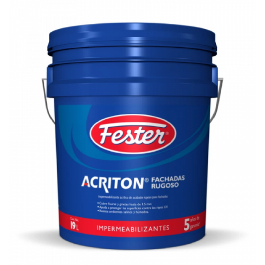 Fester Acriton Rugoso Blanco  Cub 19 L Fester