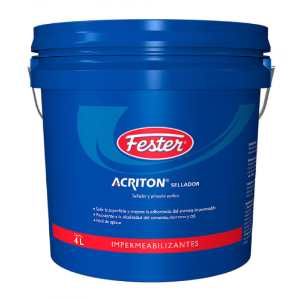 Fester Acriton Sellador Para Imperm Bote 4 L Fester