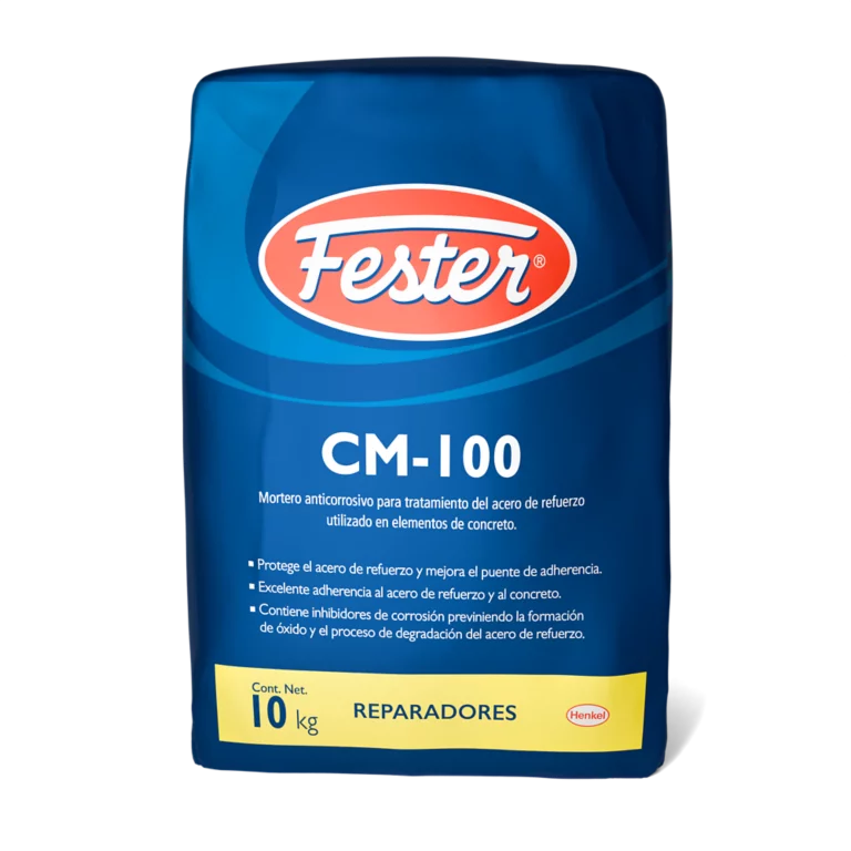 Fester Cm-100 Mortero Anticorrosivo Saco 10 Kg Fester