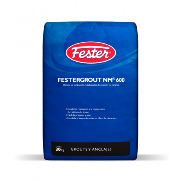 Festergrout Nm 600 Saco 30 Kg Fester